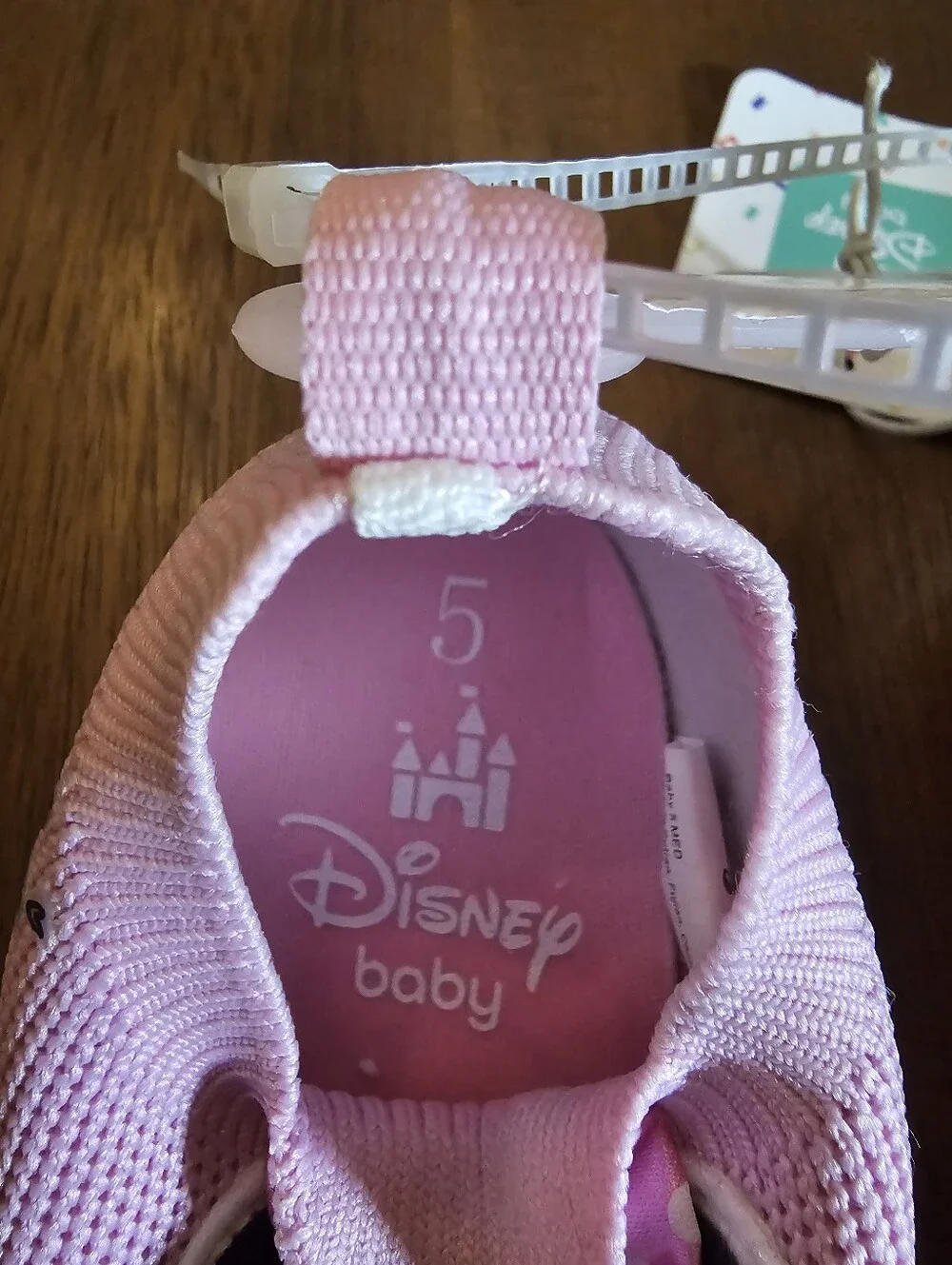 Disney Pink Minnie Mouse Mesh Slip-On Shoes